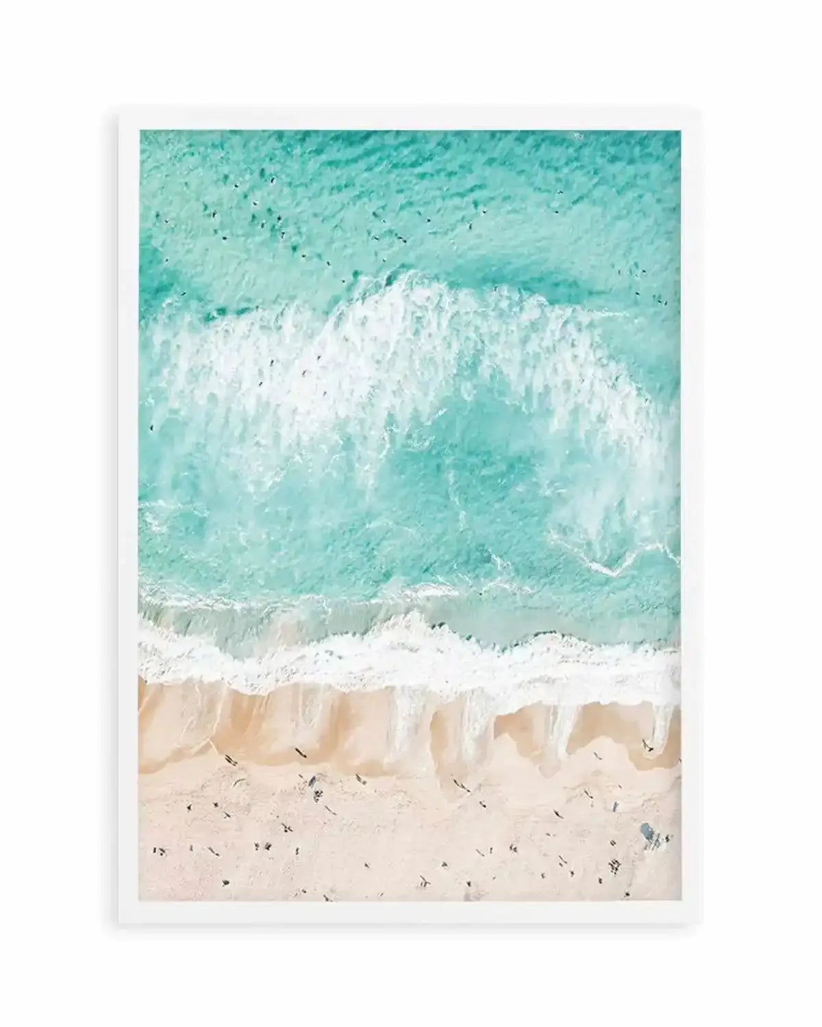 Sand to Sea Bondi | Aerial Photo Wall Art Print from Olive et Oriel where you can shop wallpaper and artworks online