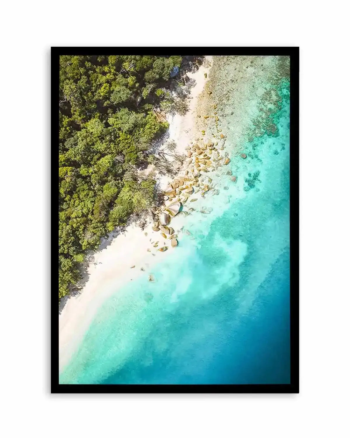 Sand to Sea, Fitzroy Island Art Print from Olive et Oriel where you can shop wallpaper and artworks online