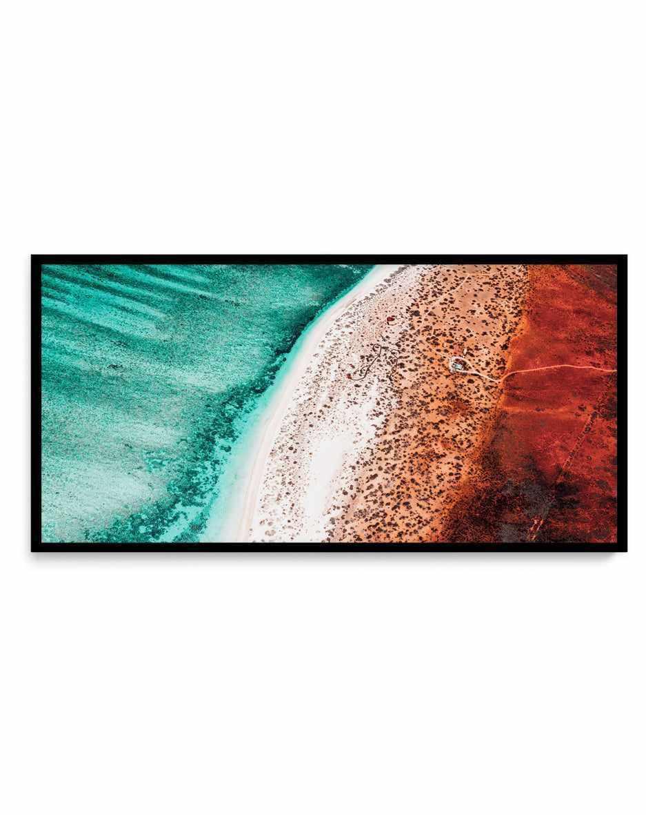 Sand to Sea WA | Panoramic Art Print from Olive et Oriel where you can shop wallpaper and artworks online