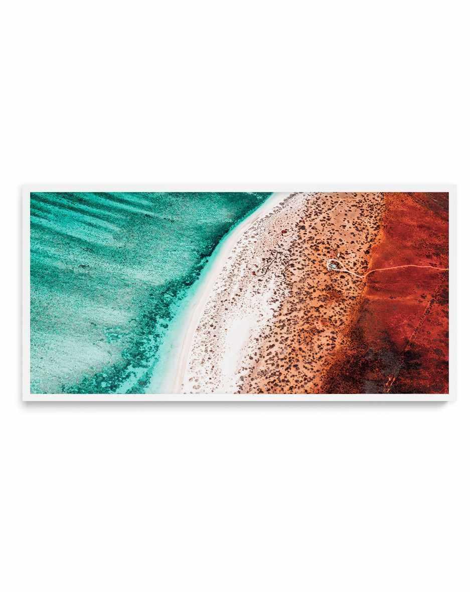 Sand to Sea WA | Panoramic Art Print from Olive et Oriel where you can shop wallpaper and artworks online