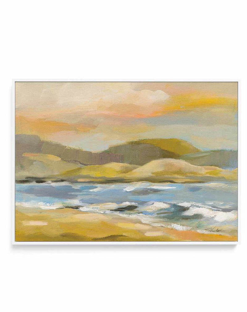 Sandy Beach | Framed Canvas Art Print