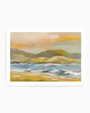 Sandy Beach | Art Print from Olive et Oriel where you can shop wallpaper and artworks online