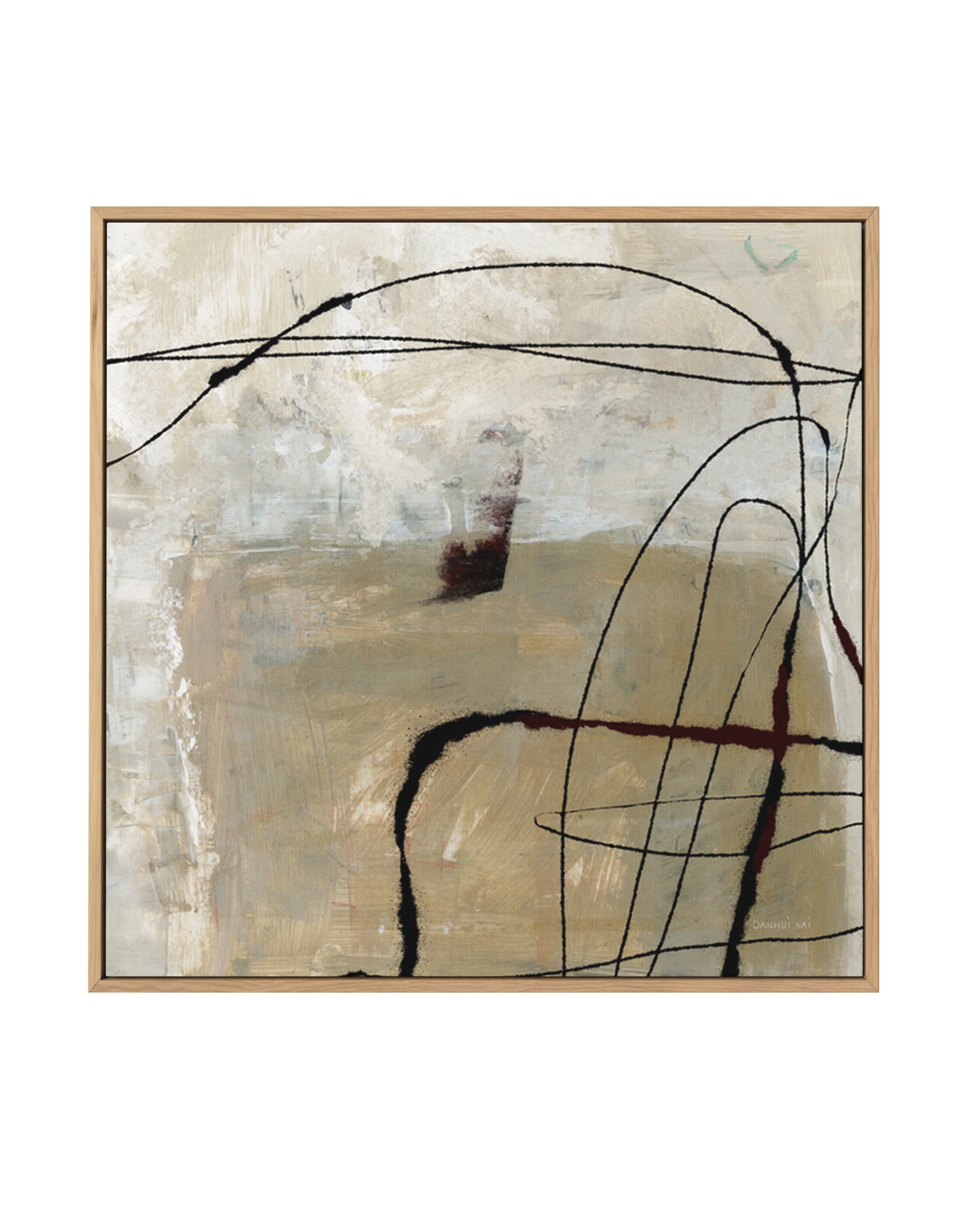 Sandy Shores | Framed Canvas Art Print