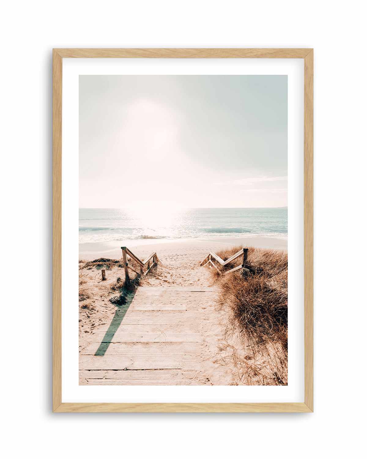 Sandy Stairs Art Print