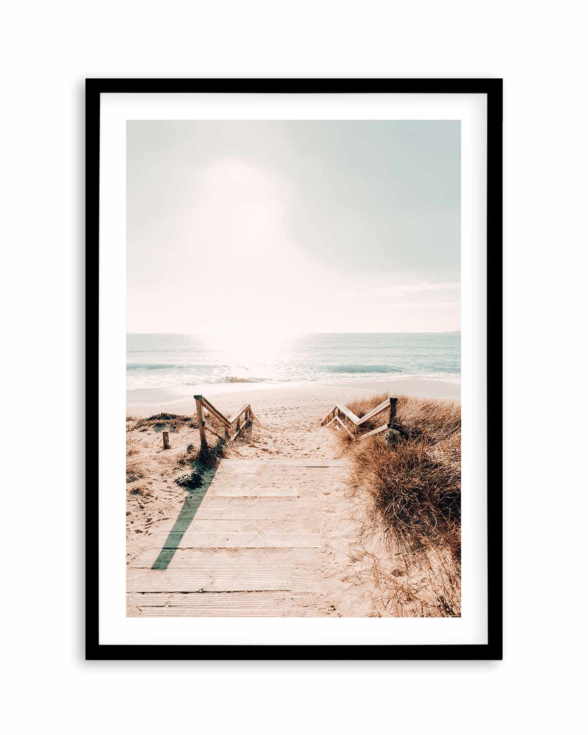 Sandy Stairs Art Print