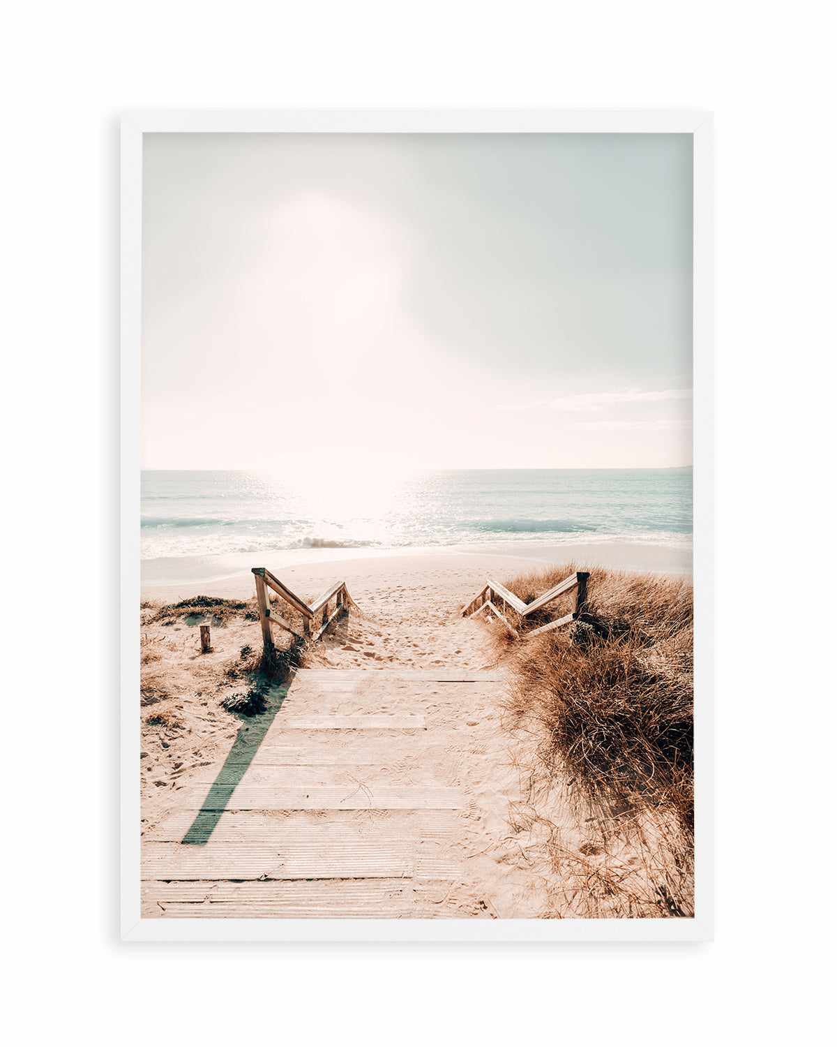 Sandy Stairs Art Print