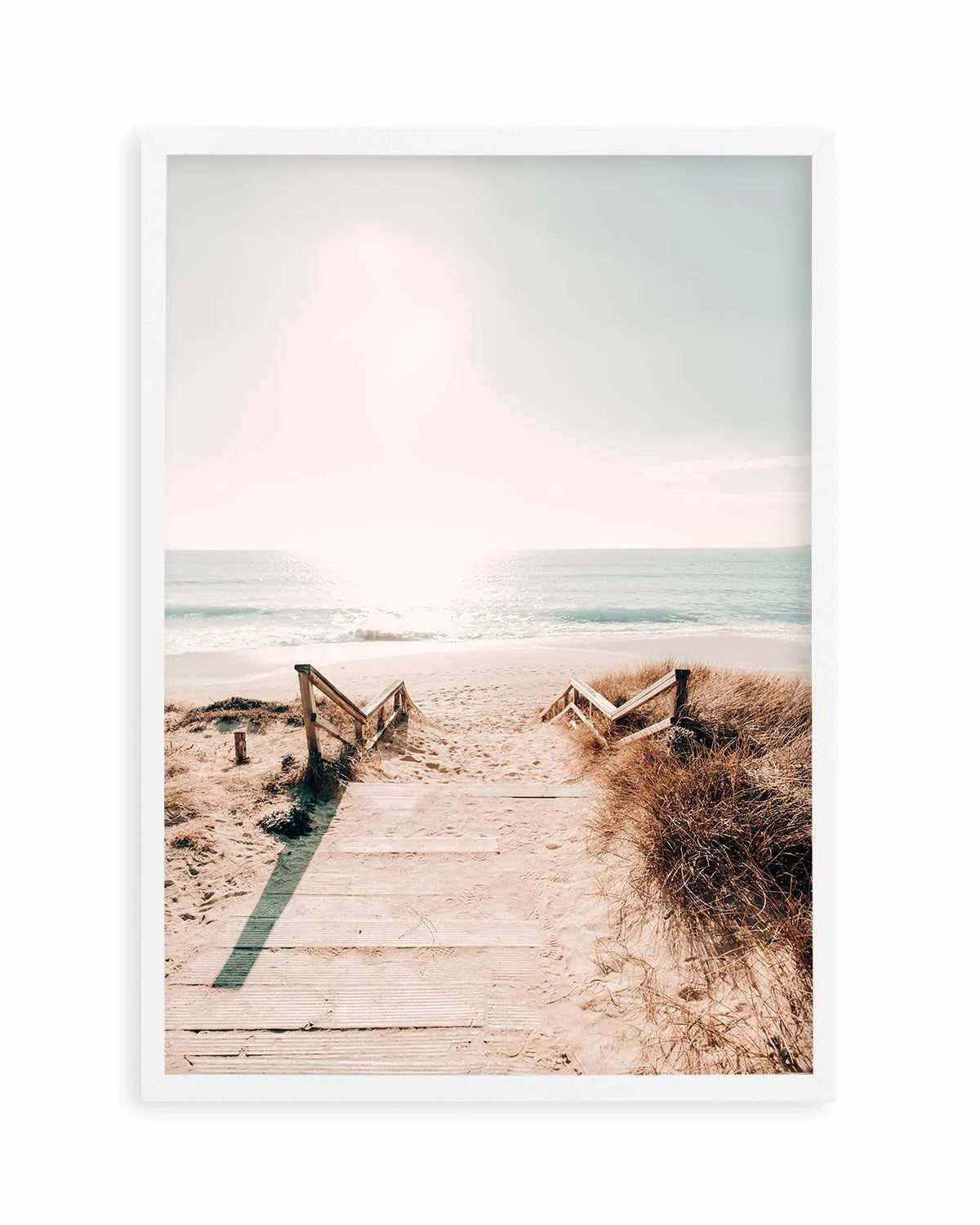 Sandy Stairs Art Print from Olive et Oriel where you can shop wallpaper and artworks online