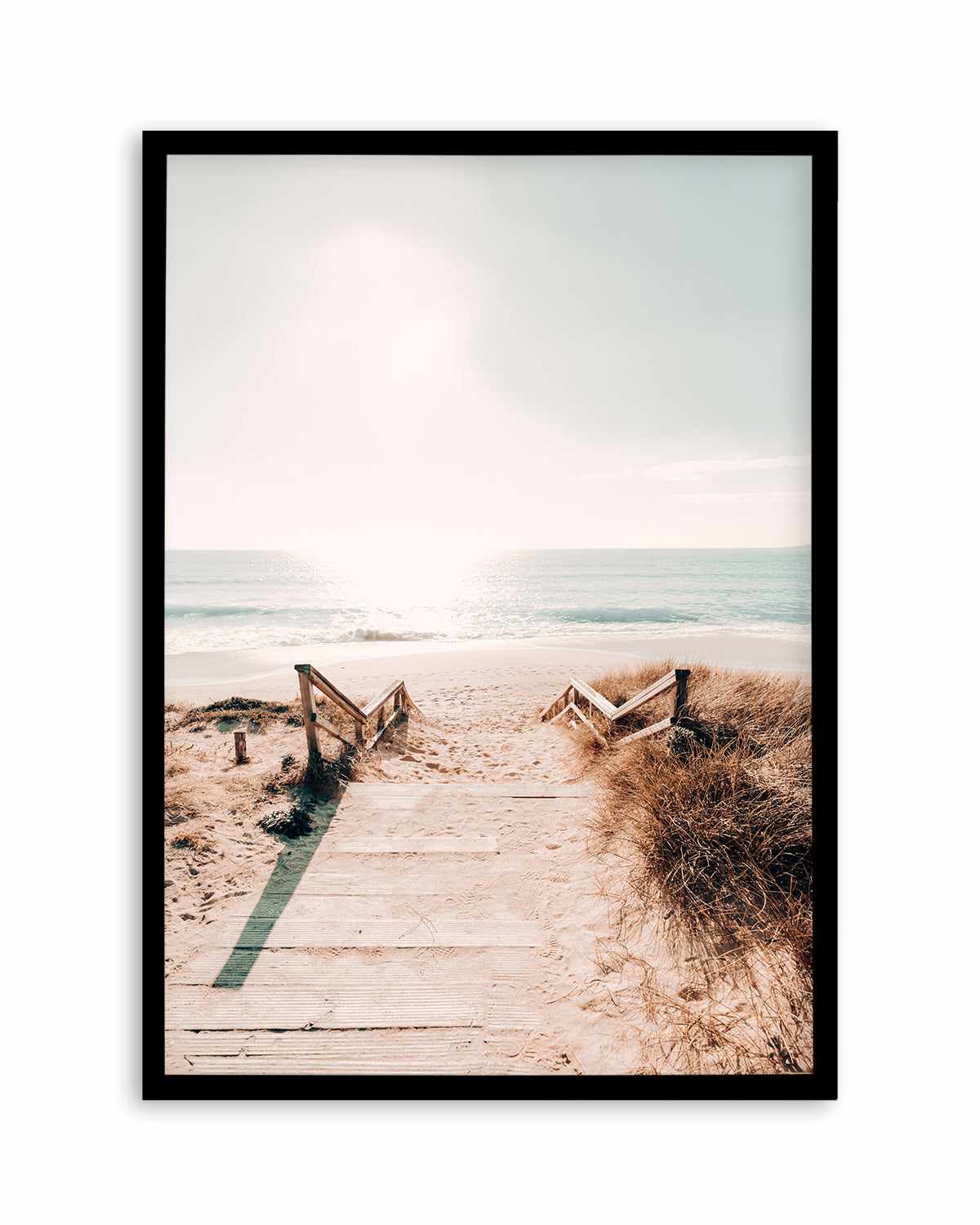 Sandy Stairs Art Print