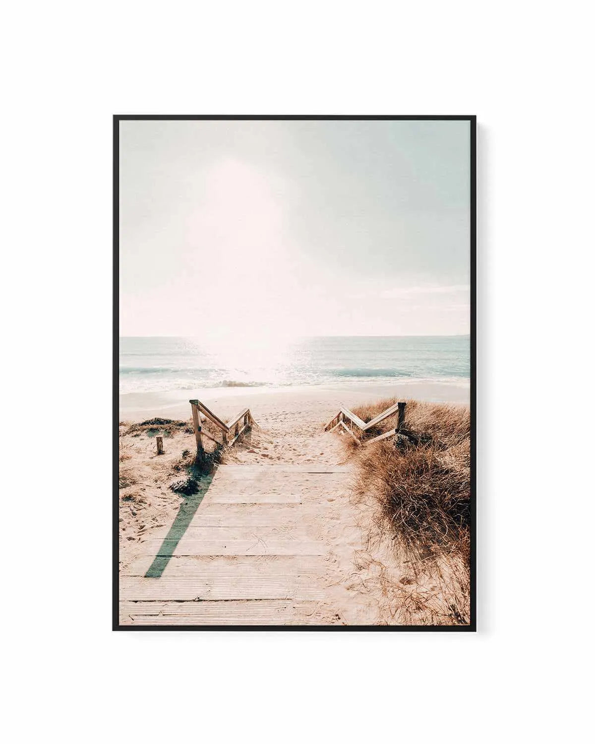 Sandy Stairs | Framed Canvas Art Print from Olive et Oriel where you can shop wallpaper and artworks online