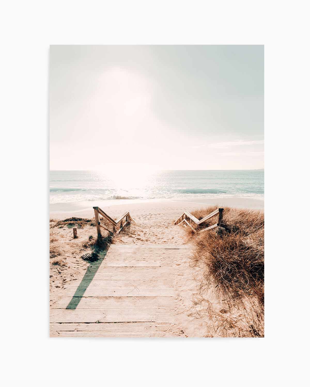 Sandy Stairs Art Print