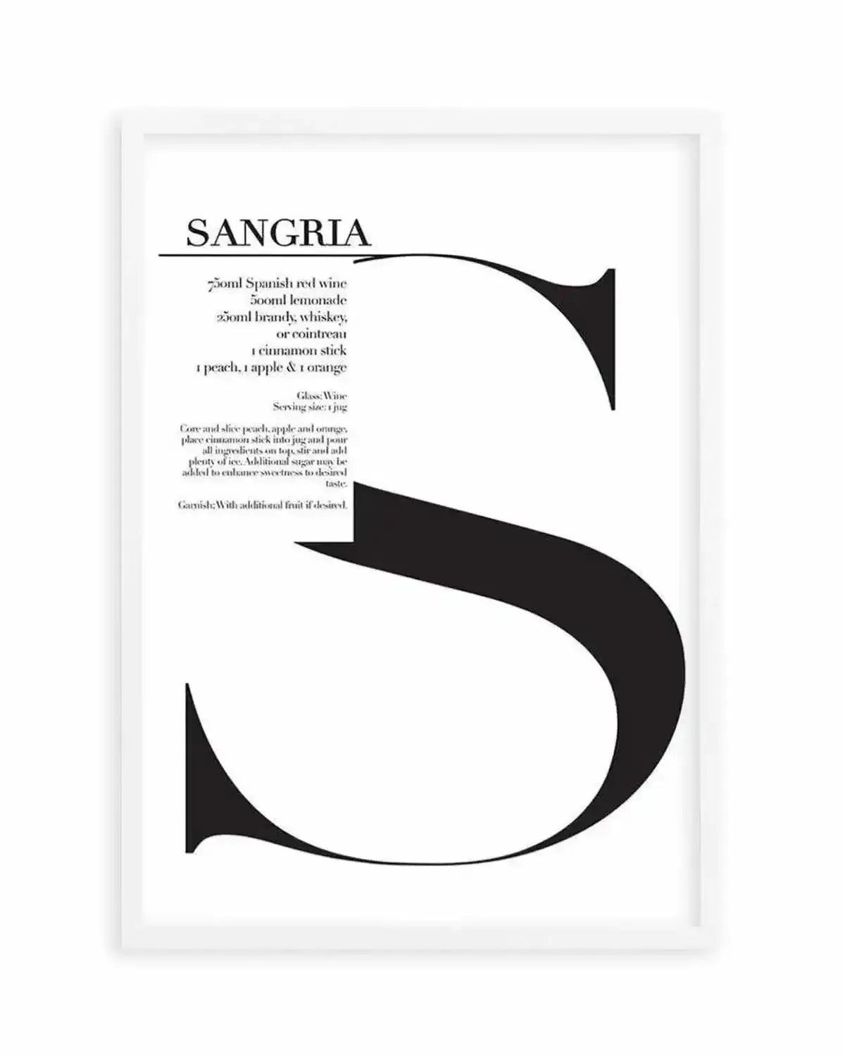 Sangria Art Print from Olive et Oriel where you can shop wallpaper and artworks online