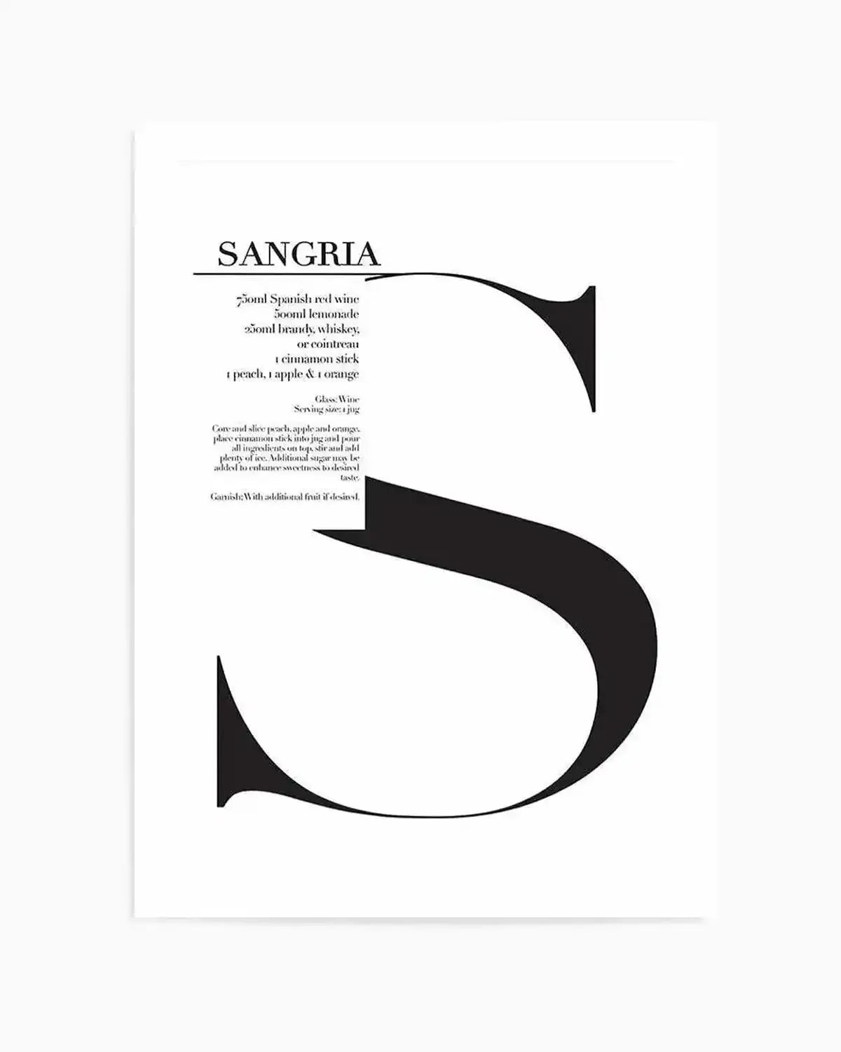 Sangria Art Print from Olive et Oriel where you can shop wallpaper and artworks online