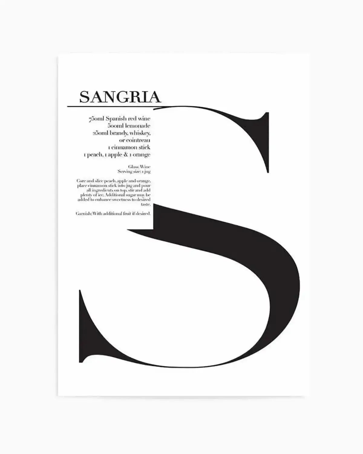 Sangria Art Print from Olive et Oriel where you can shop wallpaper and artworks online