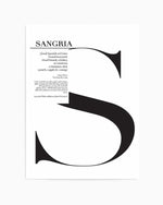 Sangria Art Print