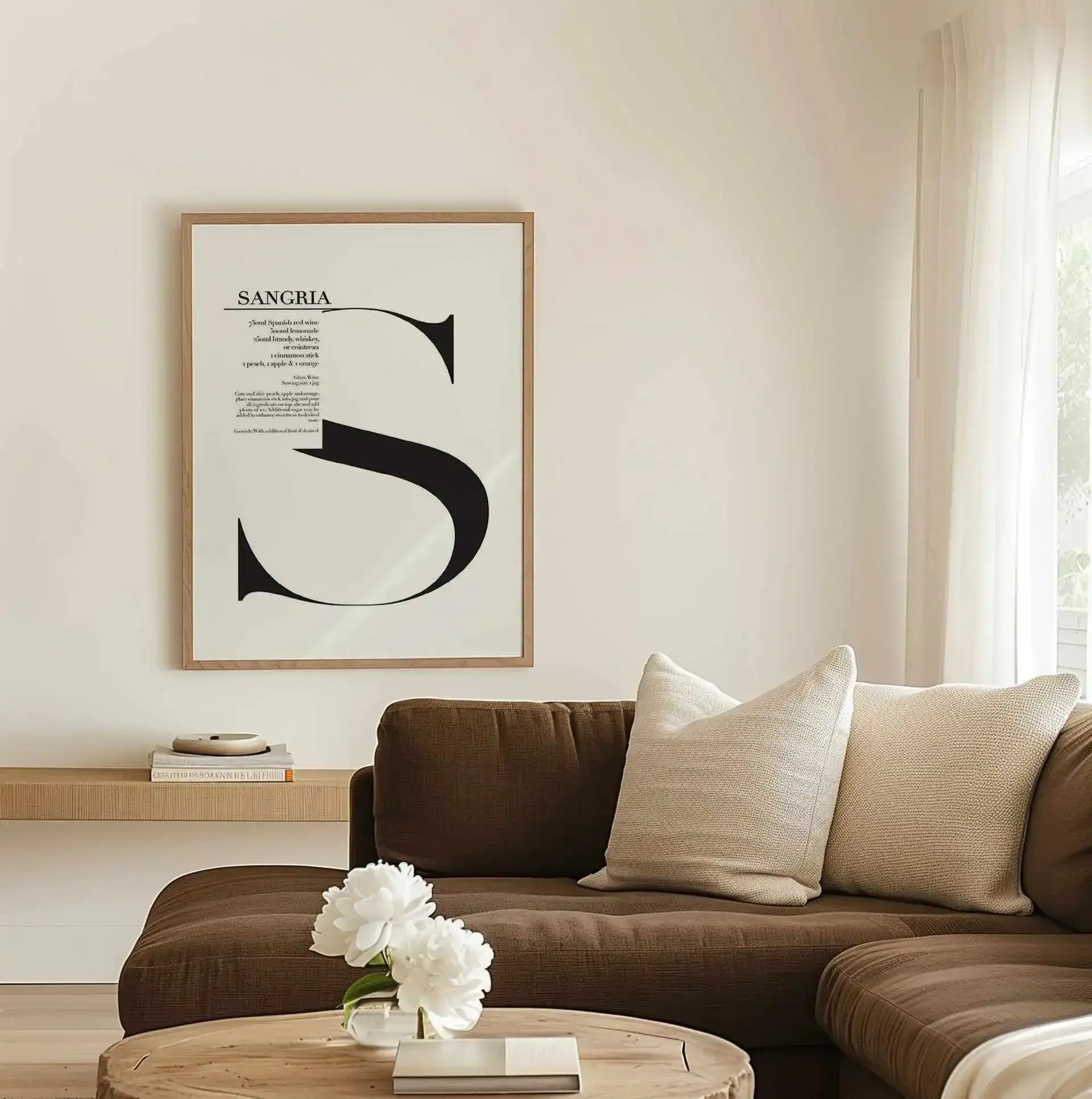 Sangria Art Print from Olive et Oriel where you can shop wallpaper and artworks online