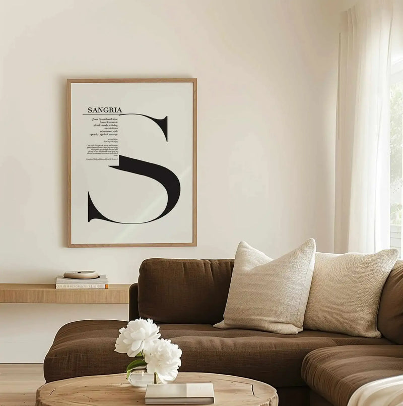 Sangria Art Print from Olive et Oriel where you can shop wallpaper and artworks online