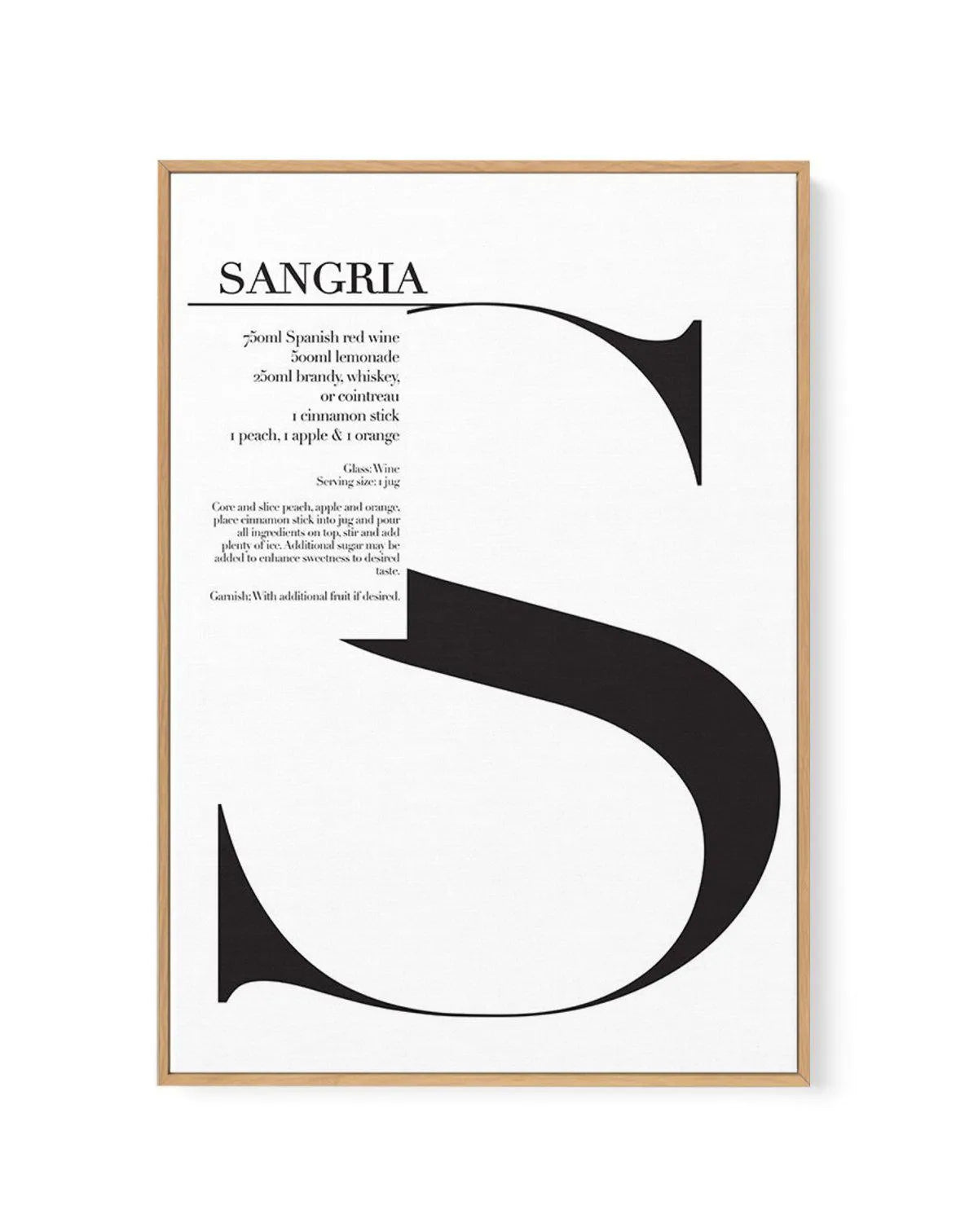 Sangria | Framed Canvas-CANVAS-You can shop wall art online with Olive et Oriel for everything from abstract art to fun kids wall art. Our beautiful modern art prints and canvas art are available from large canvas prints to wall art paintings and our proudly Australian artwork collection offers only the highest quality framed large wall art and canvas art Australia - You can buy fashion photography prints or Hampton print posters and paintings on canvas from Olive et Oriel and have them delivere