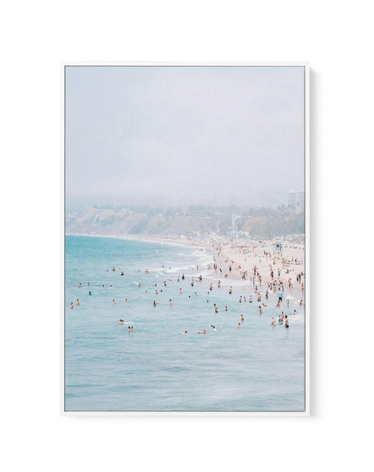 Santa Monica Beach | PT | Framed Canvas-CANVAS-You can shop wall art online with Olive et Oriel for everything from abstract art to fun kids wall art. Our beautiful modern art prints and canvas art are available from large canvas prints to wall art paintings and our proudly Australian artwork collection offers only the highest quality framed large wall art and canvas art Australia - You can buy fashion photography prints or Hampton print posters and paintings on canvas from Olive et Oriel and ha