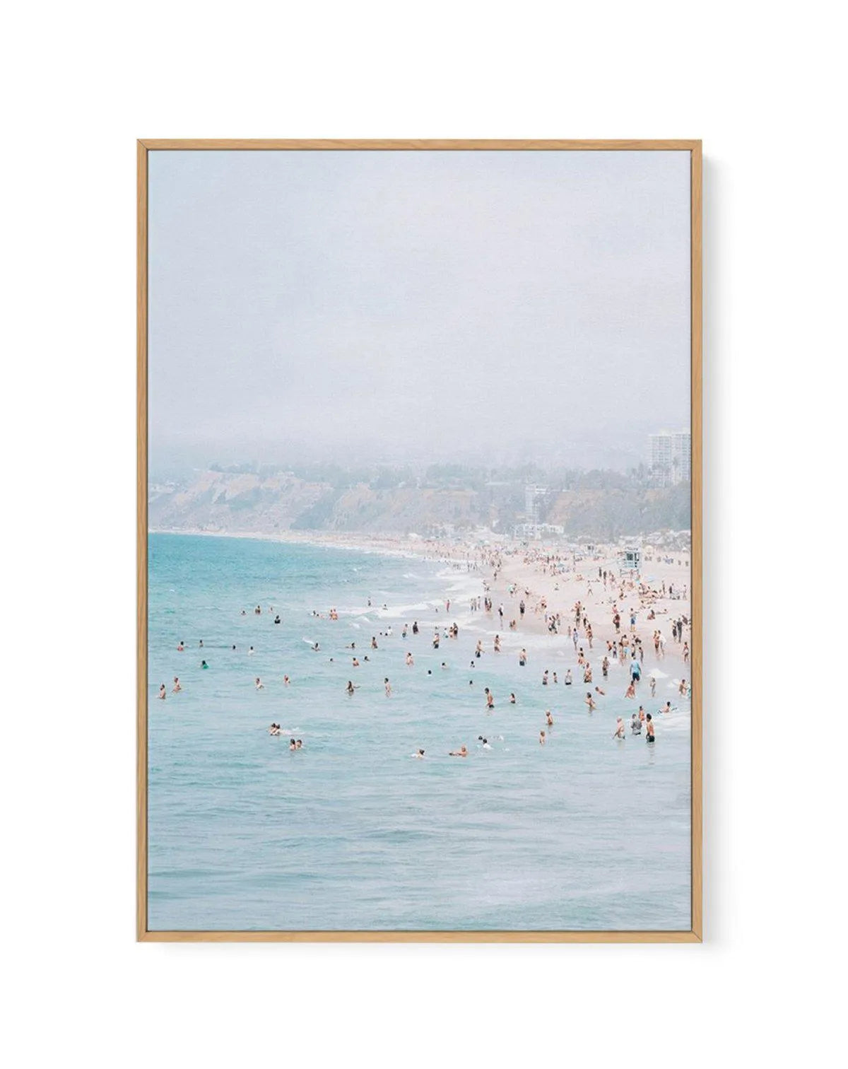Santa Monica Beach | PT | Framed Canvas-CANVAS-You can shop wall art online with Olive et Oriel for everything from abstract art to fun kids wall art. Our beautiful modern art prints and canvas art are available from large canvas prints to wall art paintings and our proudly Australian artwork collection offers only the highest quality framed large wall art and canvas art Australia - You can buy fashion photography prints or Hampton print posters and paintings on canvas from Olive et Oriel and ha