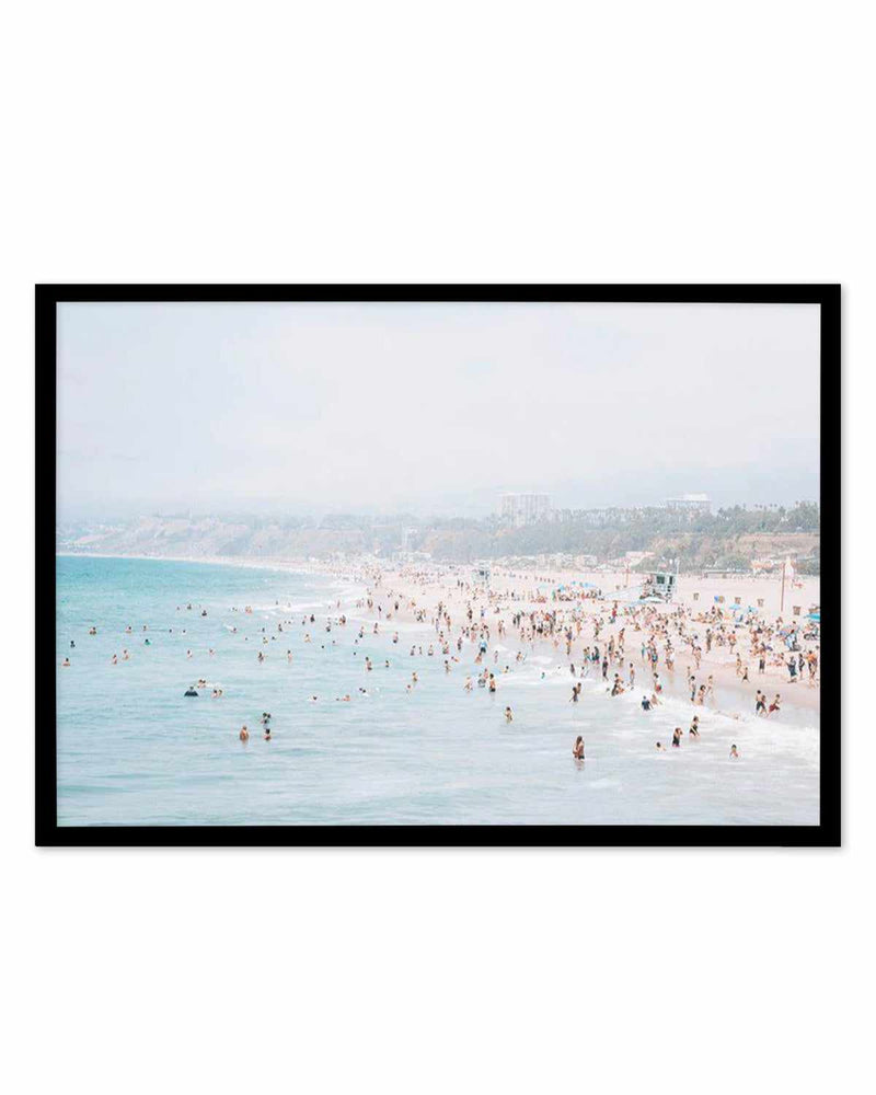Santa Monica Beach | LS Art Print