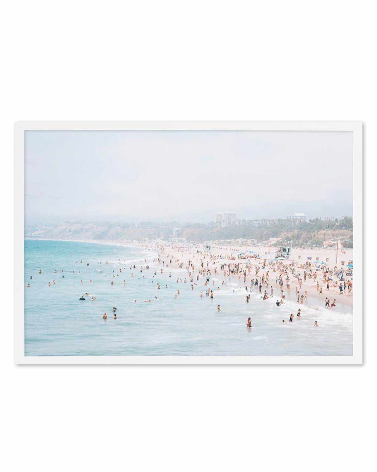 Santa Monica Beach | LS Art Print