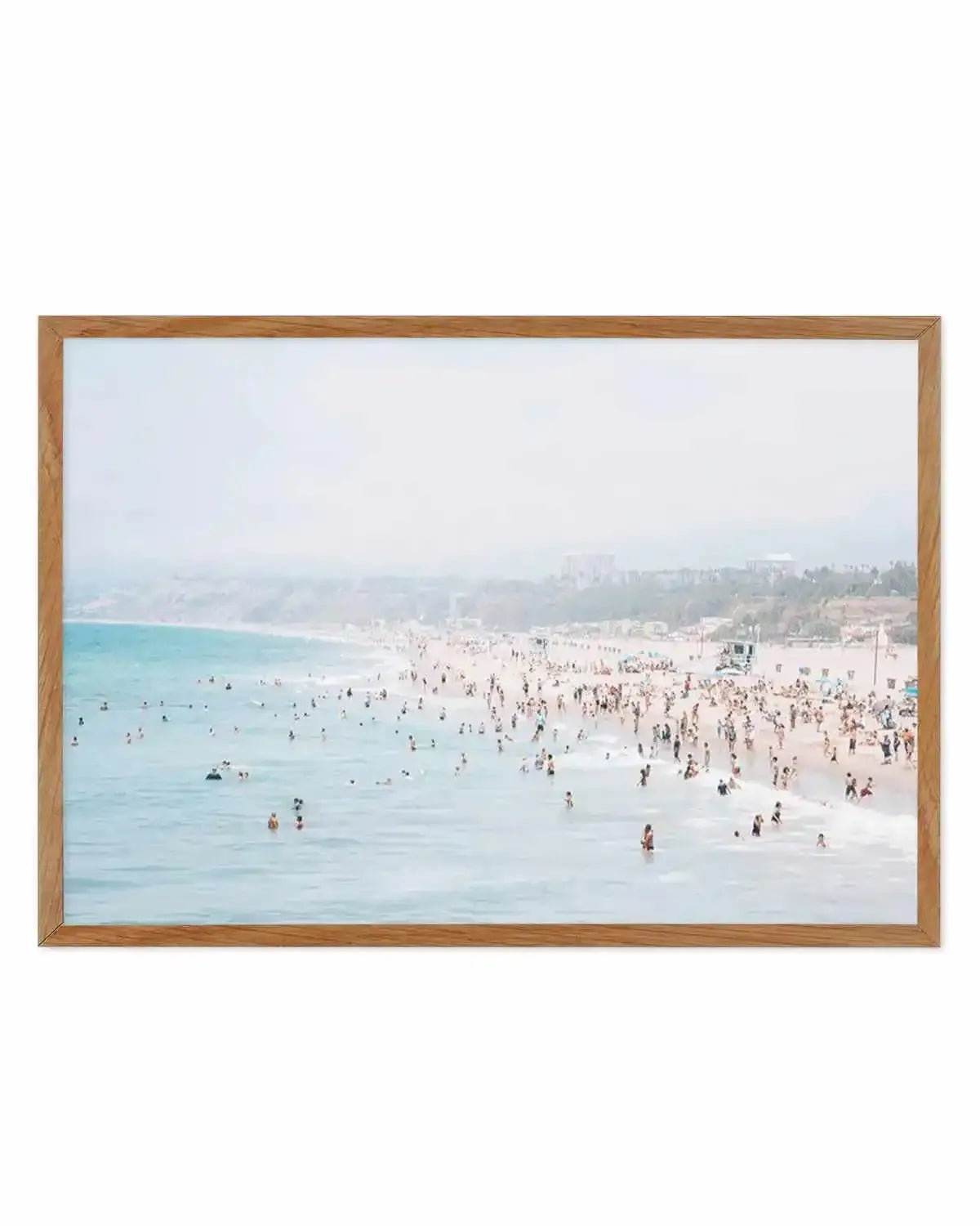 Santa Monica Beach | LS Art Print from Olive et Oriel where you can shop wallpaper and artworks online