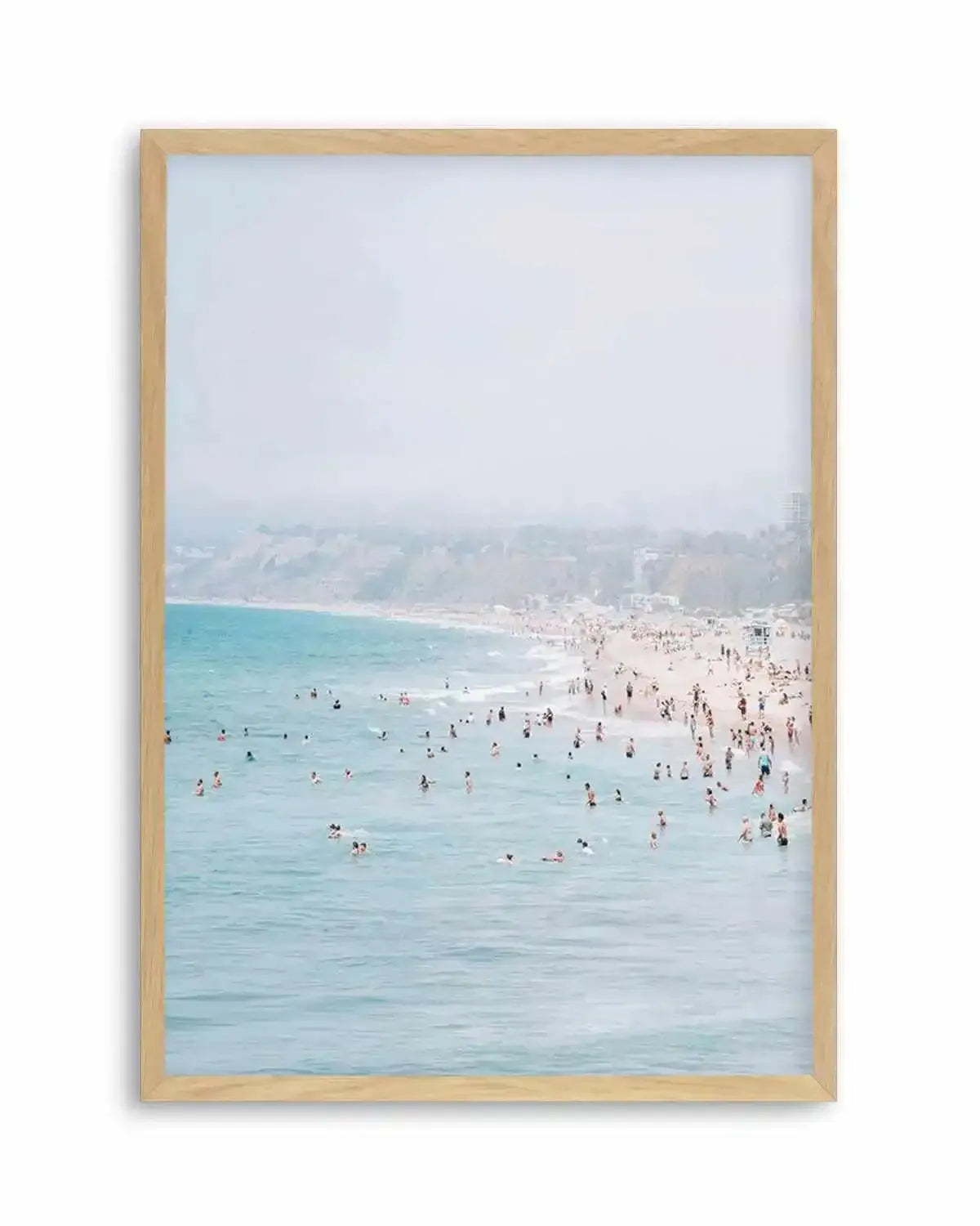 Santa Monica Beach | PT Art Print from Olive et Oriel where you can shop wallpaper and artworks online