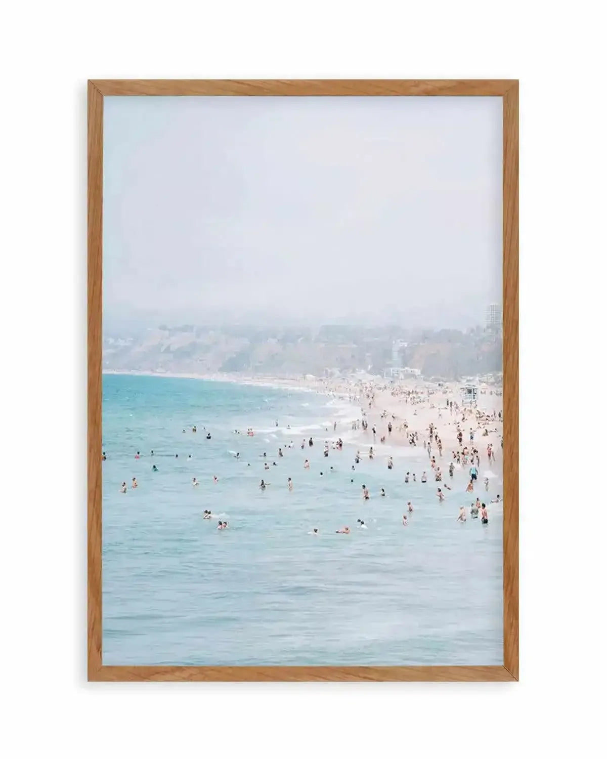 Santa Monica Beach | PT Art Print from Olive et Oriel where you can shop wallpaper and artworks online