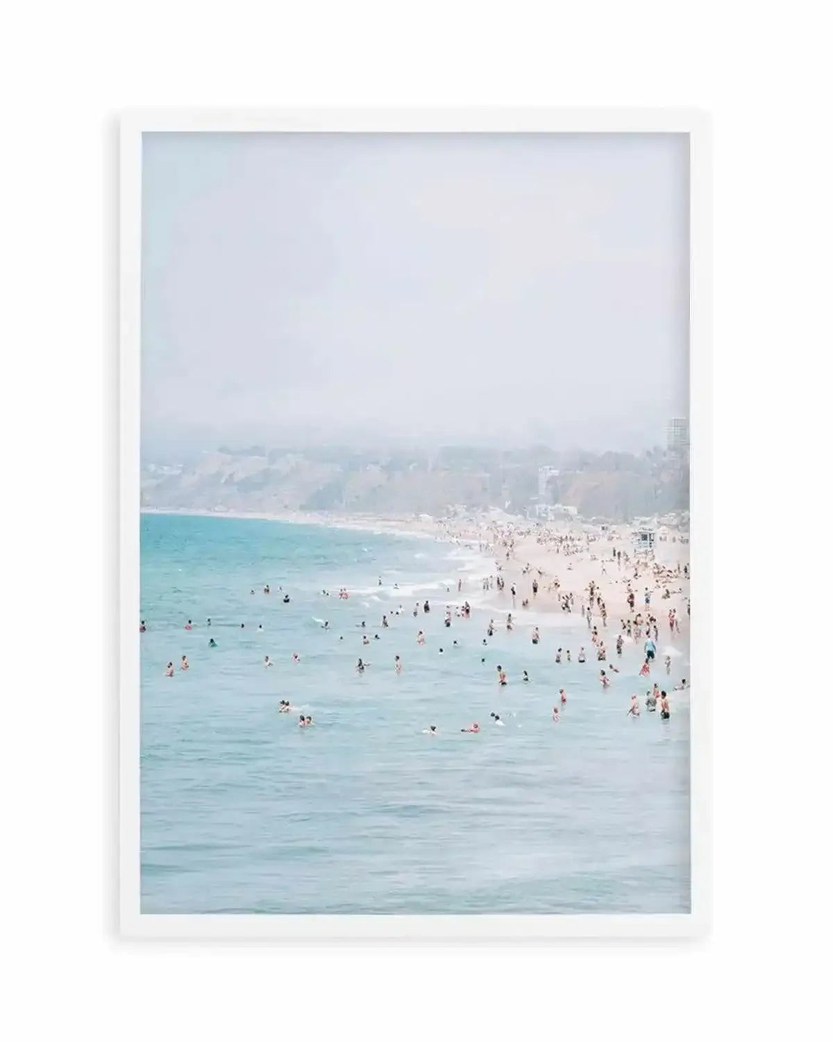 Santa Monica Beach | PT Art Print from Olive et Oriel where you can shop wallpaper and artworks online
