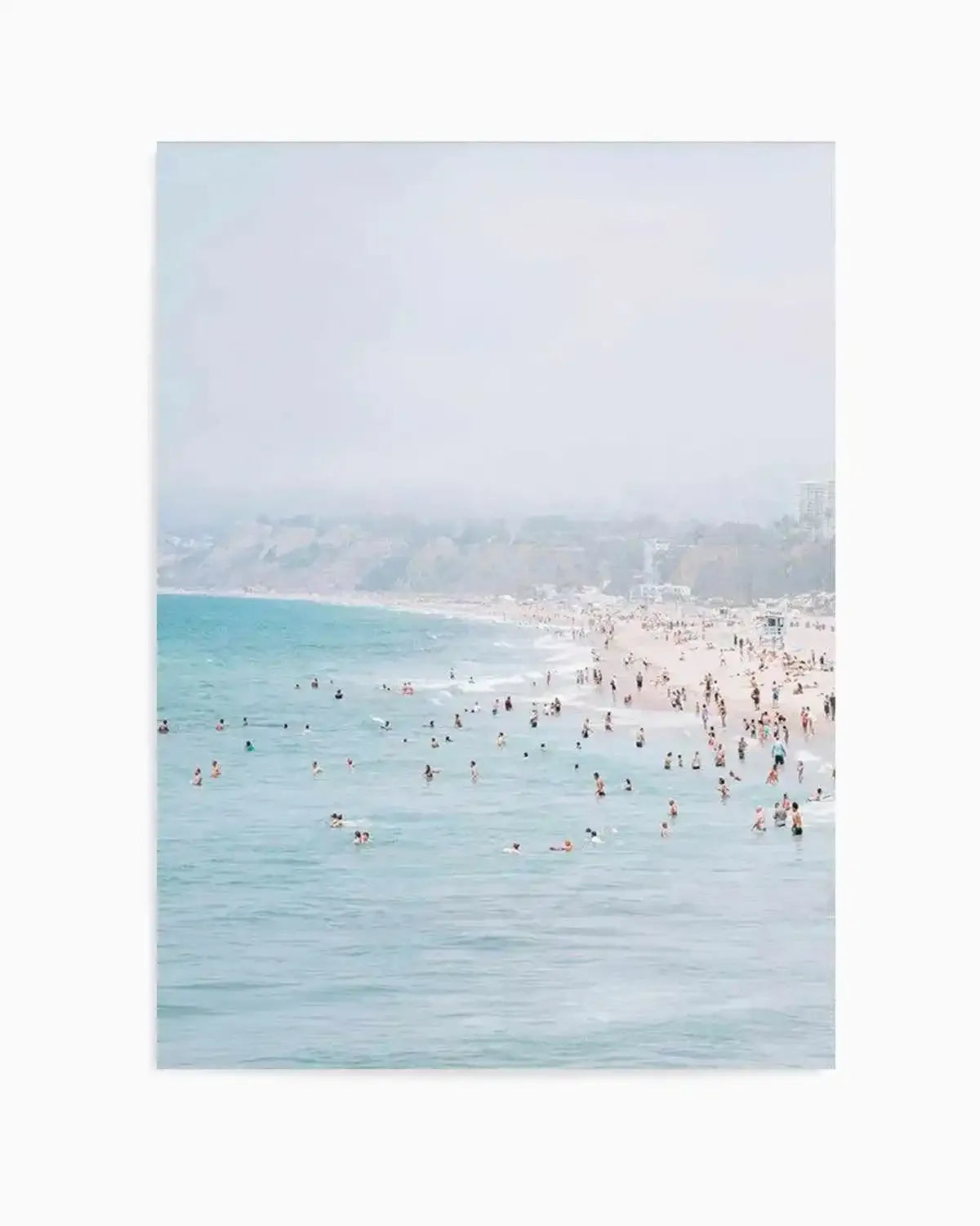 Santa Monica Beach | PT Art Print from Olive et Oriel where you can shop wallpaper and artworks online