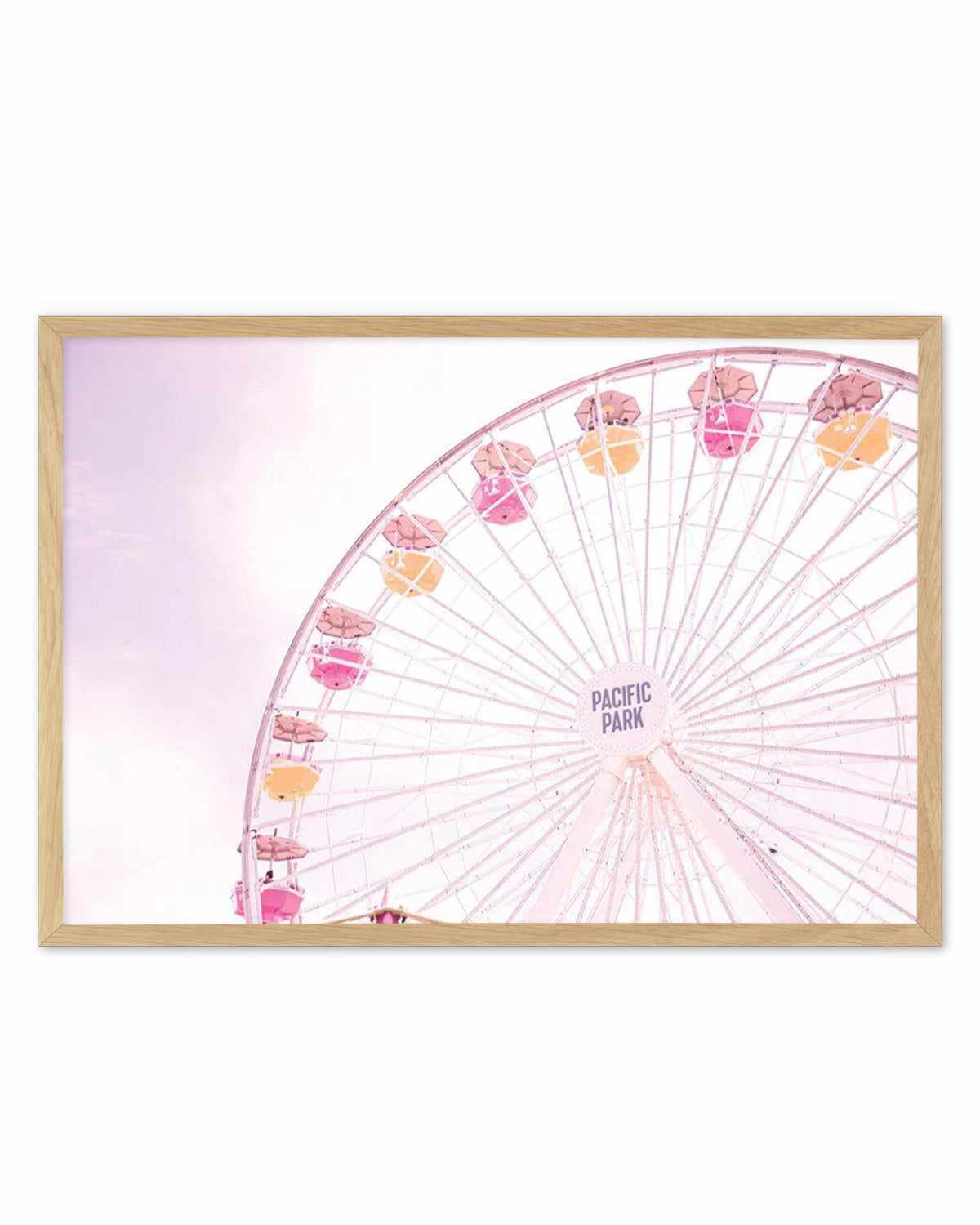 Santa Monica Fun | LS Art Print