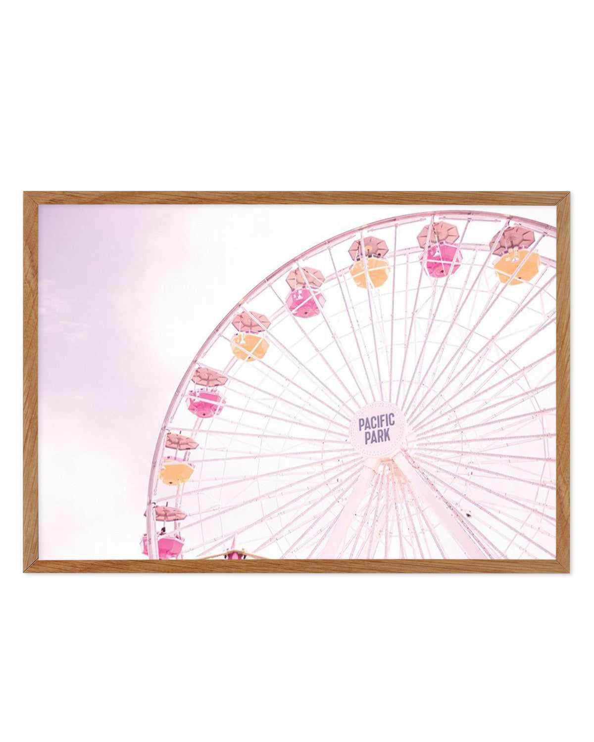 Santa Monica Fun | LS Art Print