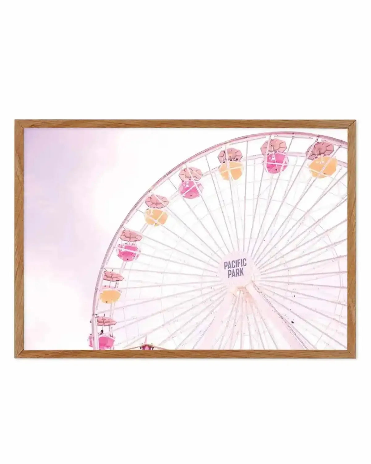 Santa Monica Fun | LS Art Print from Olive et Oriel where you can shop wallpaper and artworks online