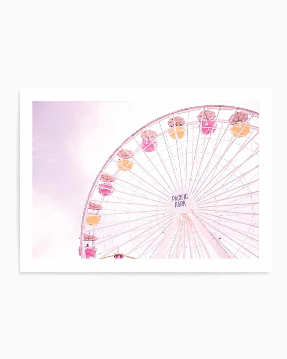 Santa Monica Fun | LS Art Print