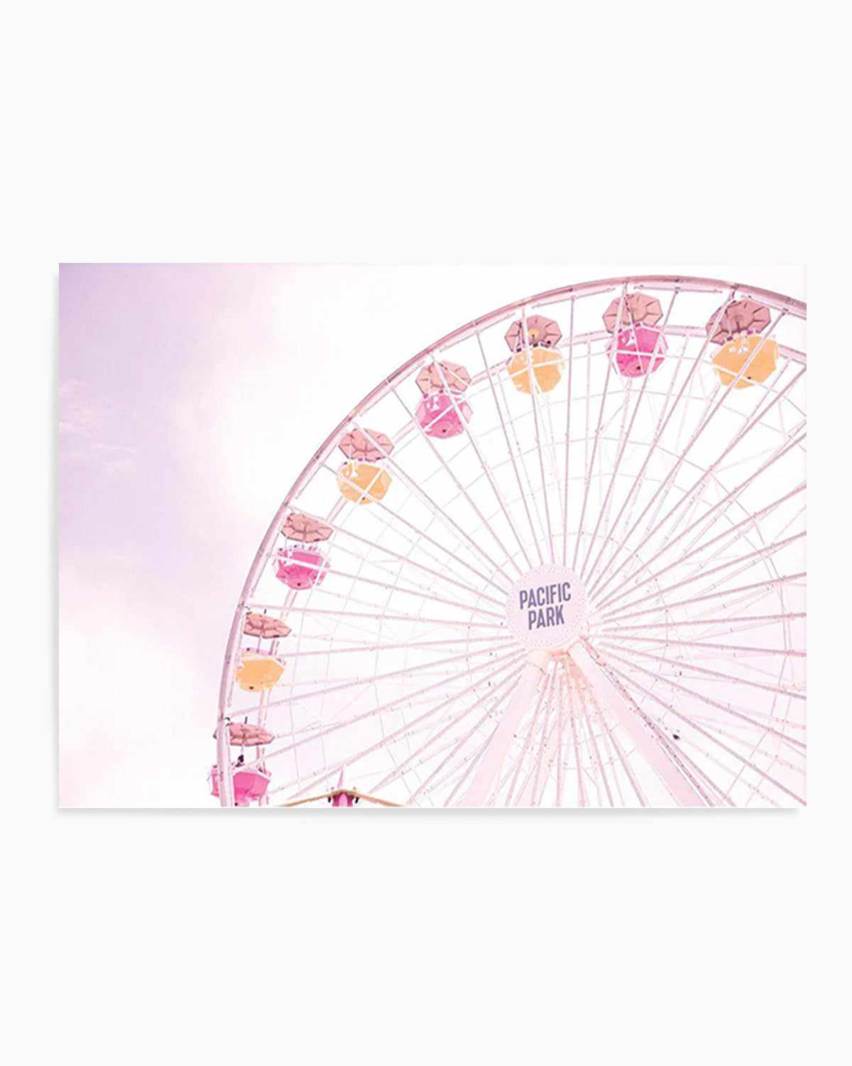 Santa Monica Fun | LS Art Print