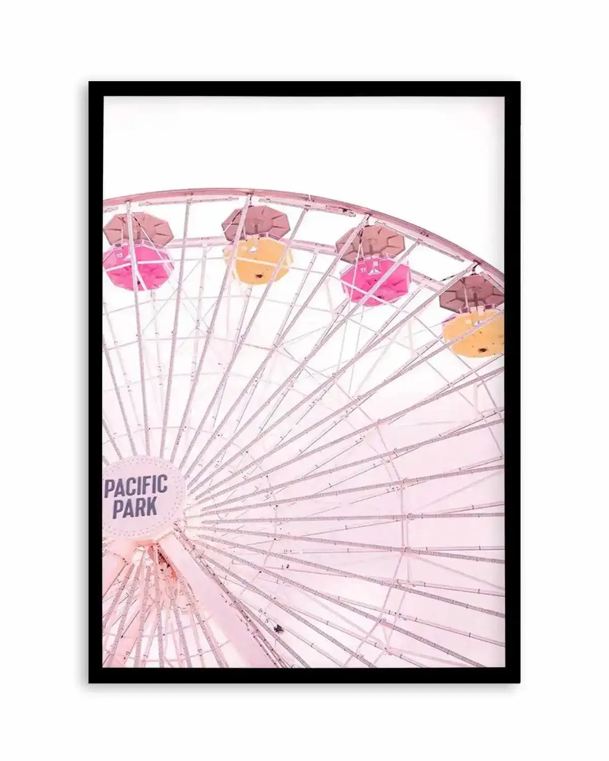 Santa Monica Fun | PT Art Print from Olive et Oriel where you can shop wallpaper and artworks online