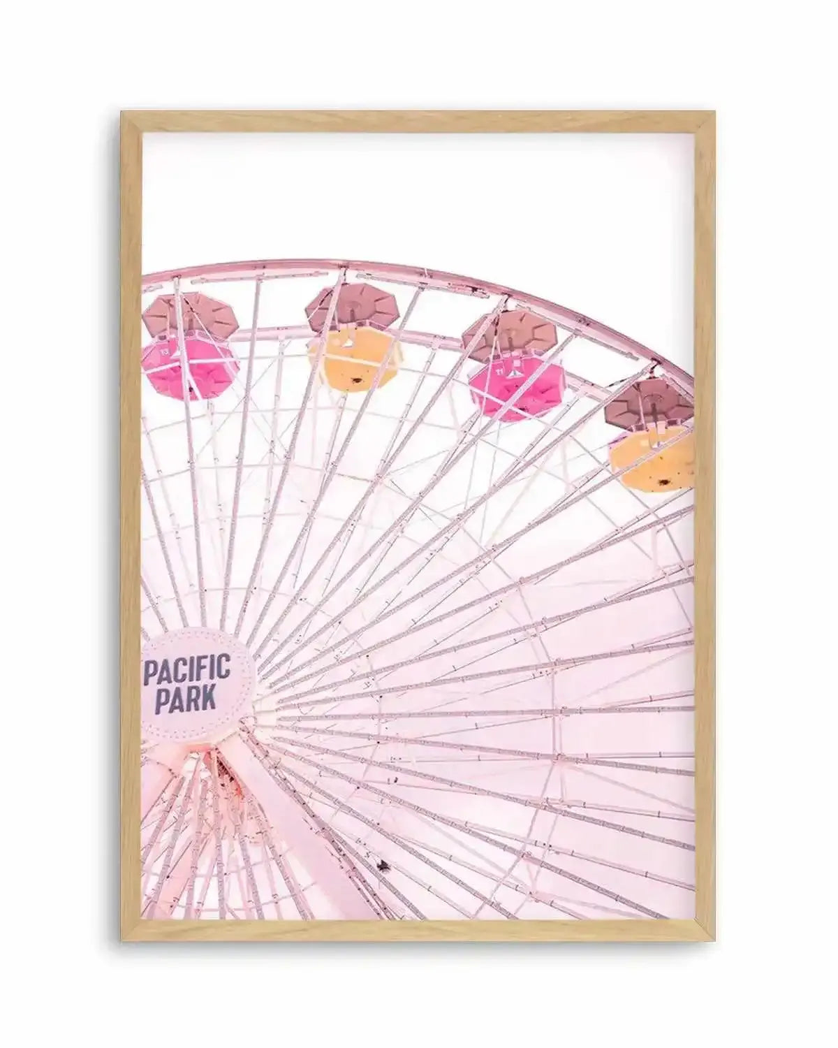 Santa Monica Fun | PT Art Print from Olive et Oriel where you can shop wallpaper and artworks online