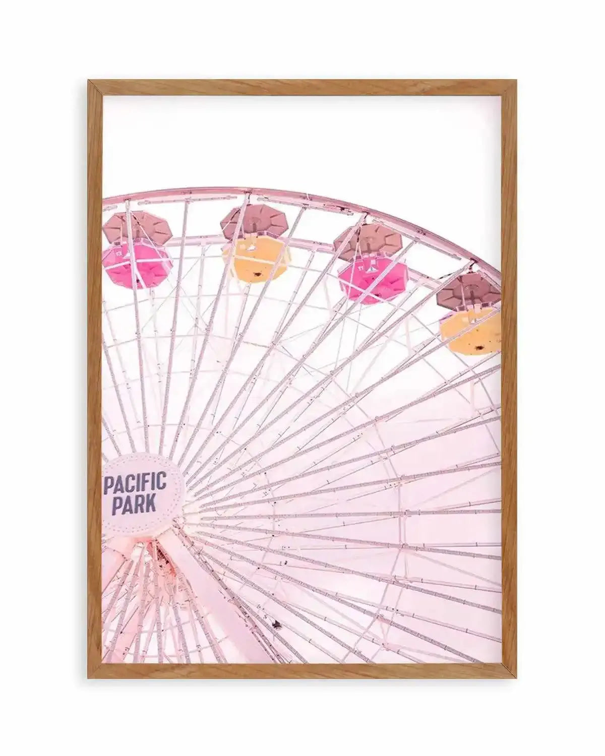 Santa Monica Fun | PT Art Print from Olive et Oriel where you can shop wallpaper and artworks online