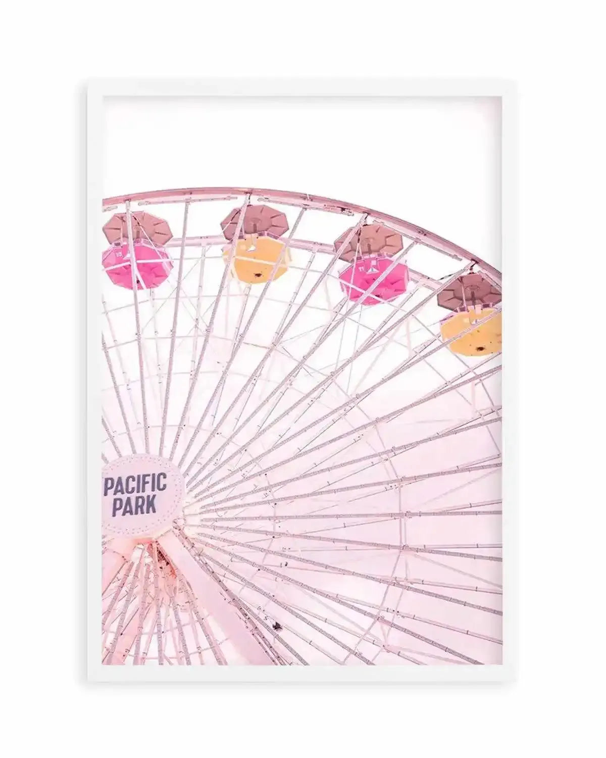 Santa Monica Fun | PT Art Print from Olive et Oriel where you can shop wallpaper and artworks online