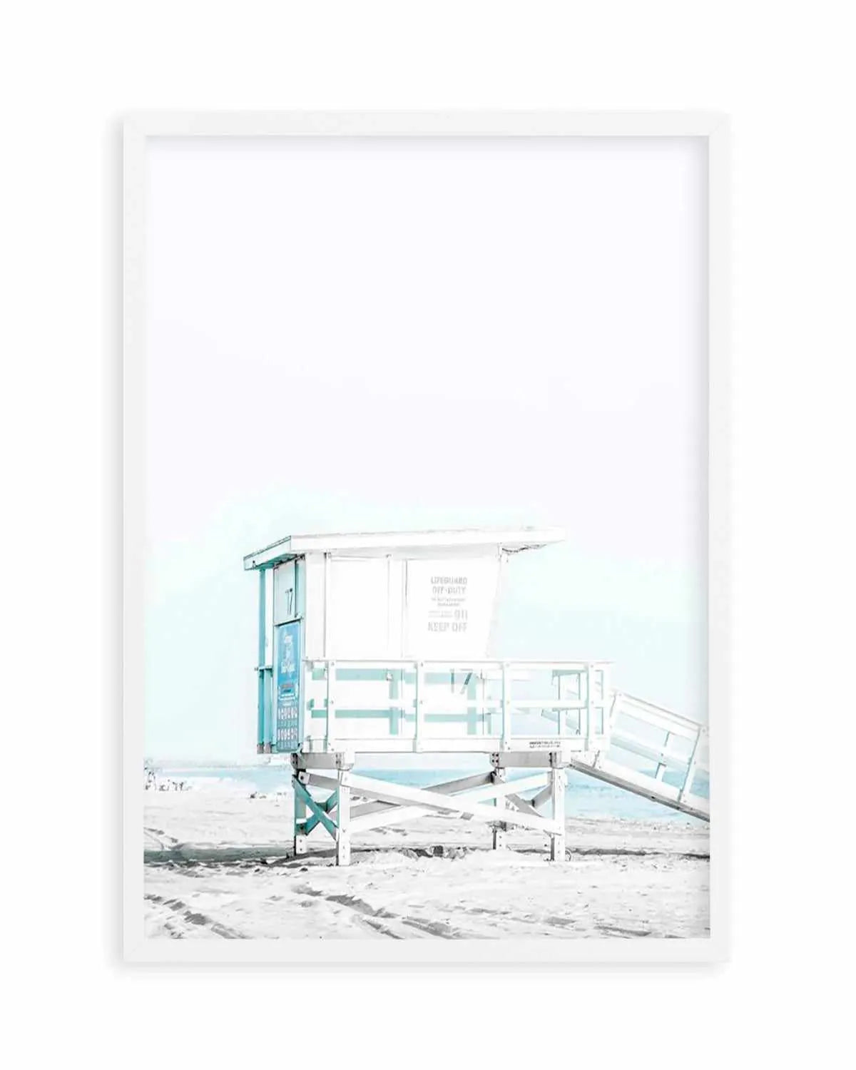 Santa Monica II Art Print | PT from Olive et Oriel where you can shop wallpaper and artworks online