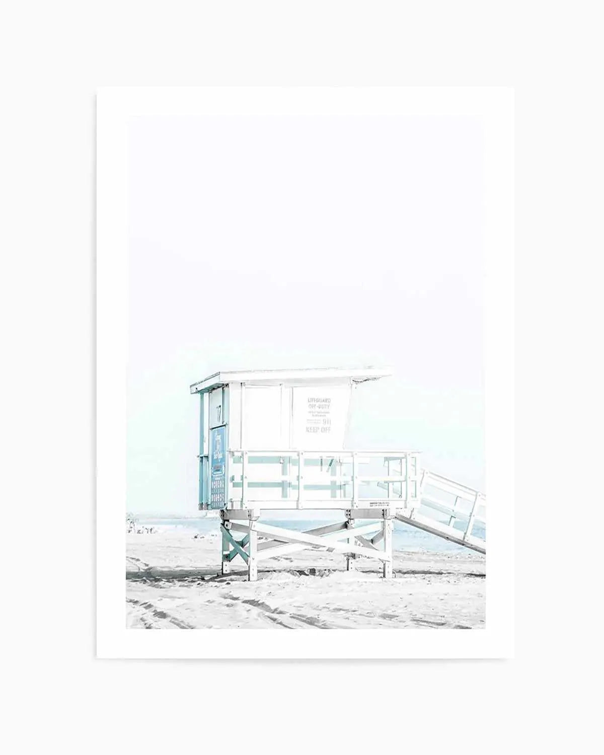 Santa Monica II Art Print | PT from Olive et Oriel where you can shop wallpaper and artworks online