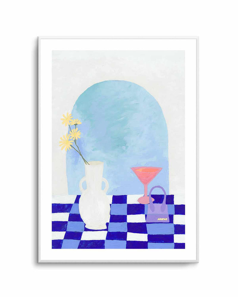 Santorini Afternoon I | Art Print from Olive et Oriel where you can shop wallpaper and artworks online
