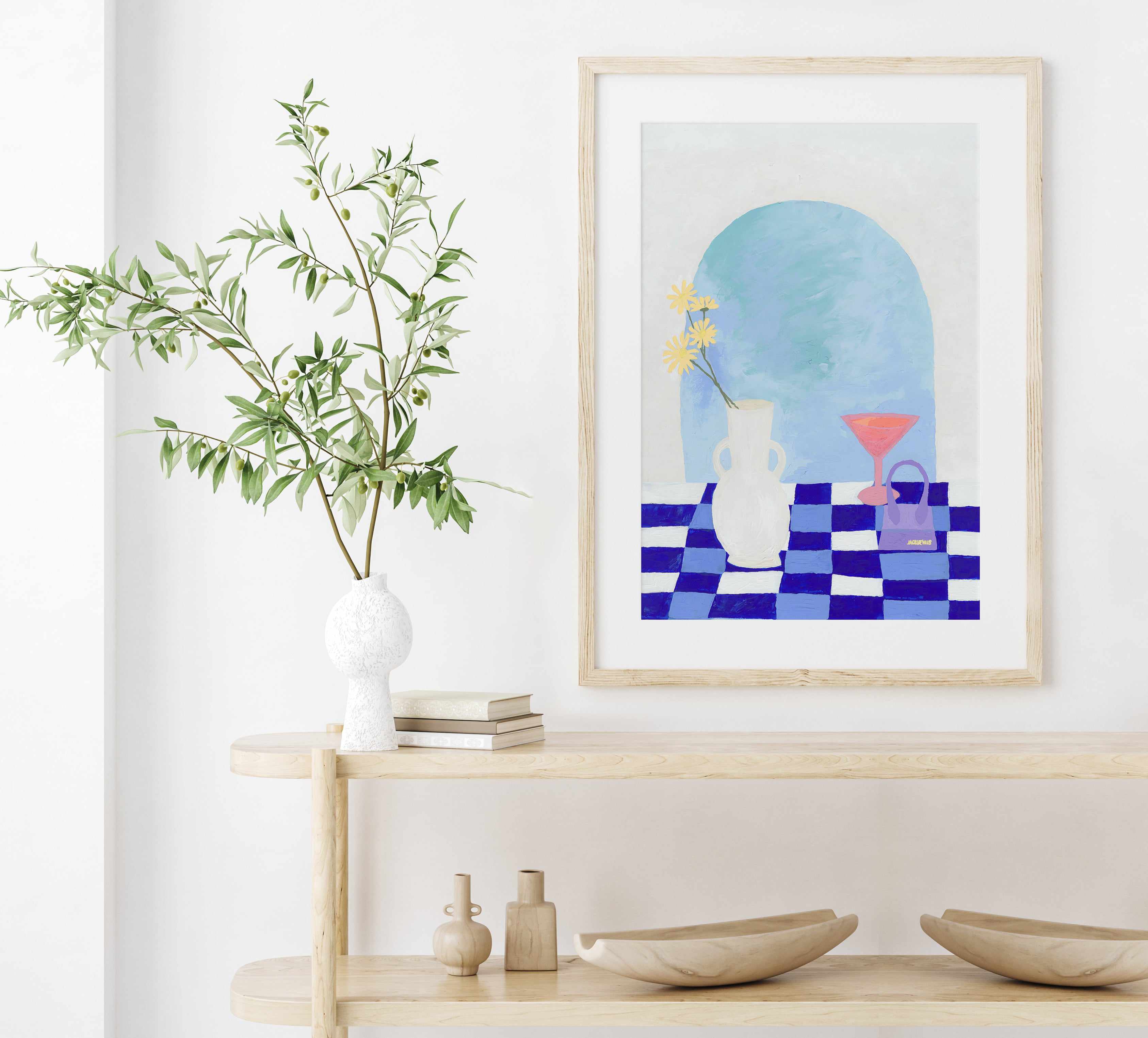 Santorini Afternoon I | Art Print