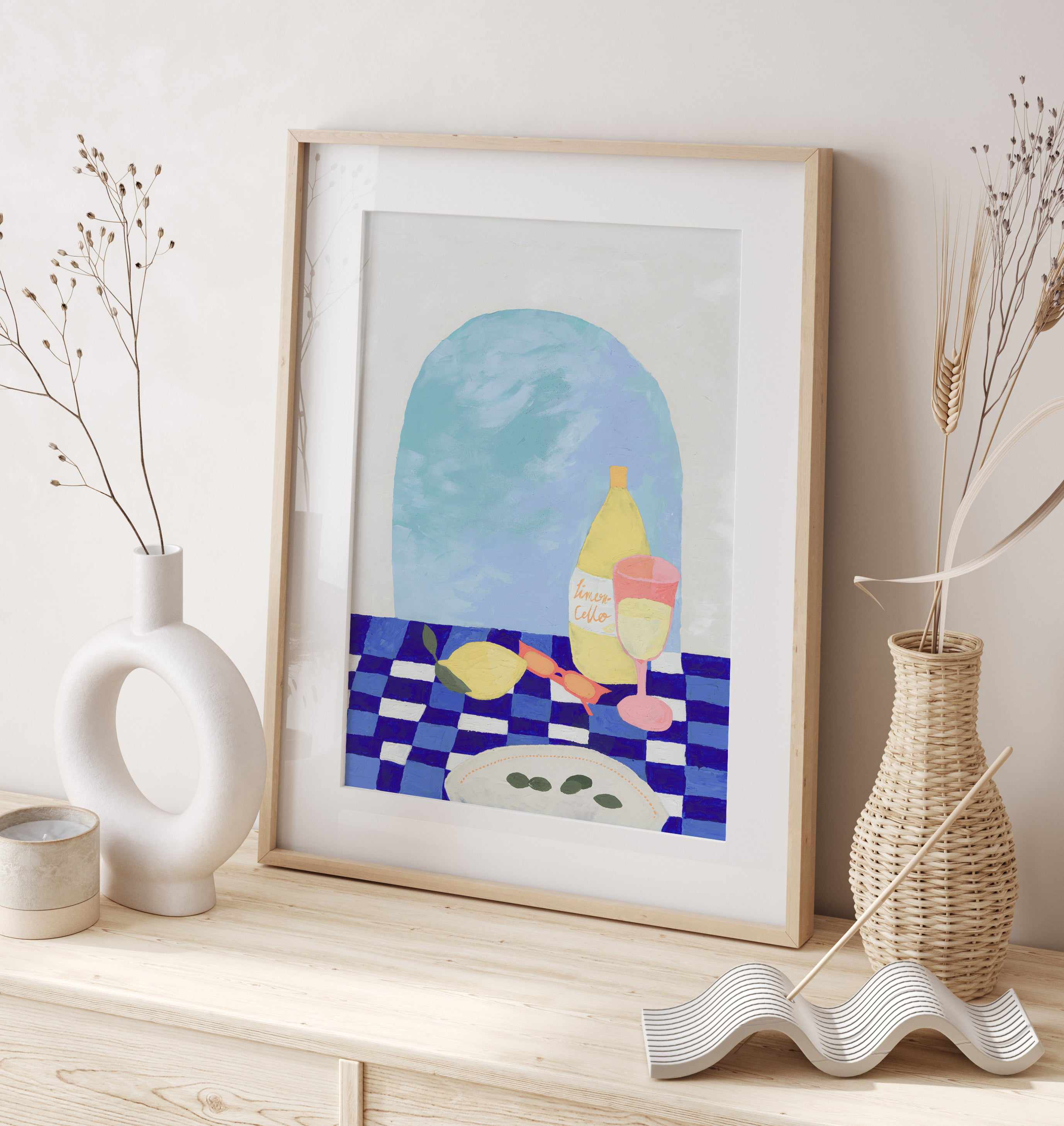 Santorini Afternoon II | Art Print