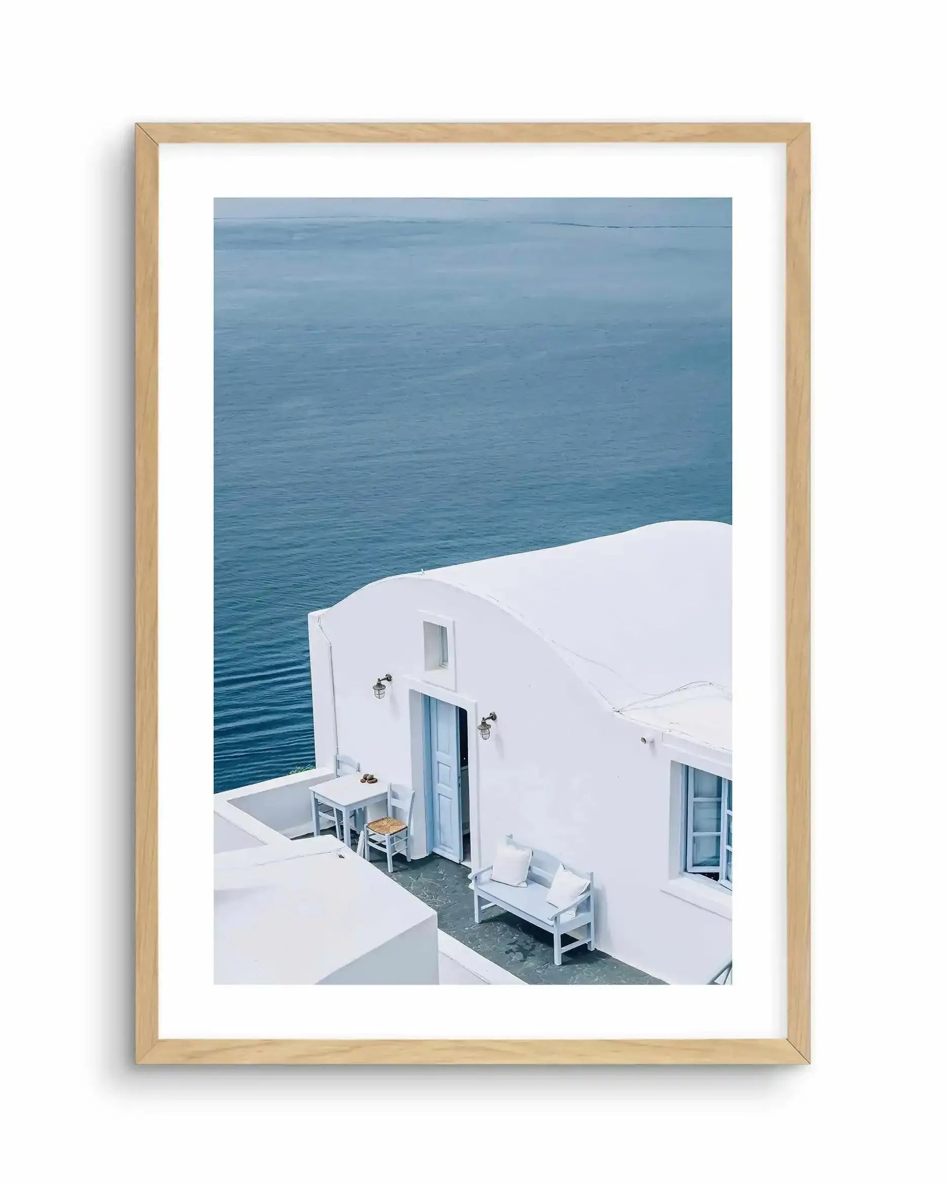 Santorini Blues | PT Art Print-Shop Greece Wall Art Prints Online with Olive et Oriel - Our collection of Greek Islands art prints offer unique wall art including blue domes of Santorini in Oia, mediterranean sea prints and incredible posters from Milos and other Greece landscape photography - this collection will add mediterranean blue to your home, perfect for updating the walls in coastal, beach house style. There is Greece art on canvas and extra large wall art with fast, free shipping acros