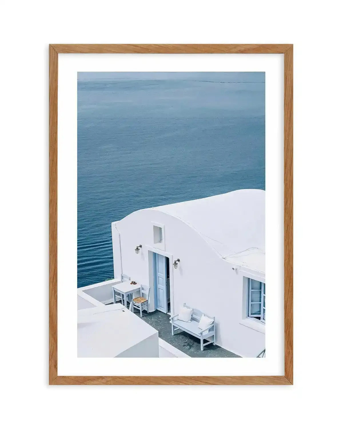 Santorini Blues | PT Art Print-Shop Greece Wall Art Prints Online with Olive et Oriel - Our collection of Greek Islands art prints offer unique wall art including blue domes of Santorini in Oia, mediterranean sea prints and incredible posters from Milos and other Greece landscape photography - this collection will add mediterranean blue to your home, perfect for updating the walls in coastal, beach house style. There is Greece art on canvas and extra large wall art with fast, free shipping acros