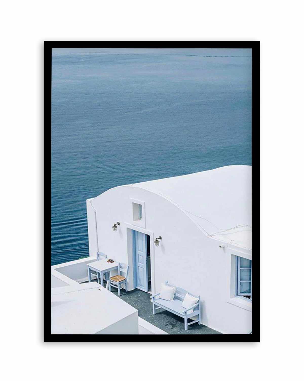 Santorini Blues | PT Art Print