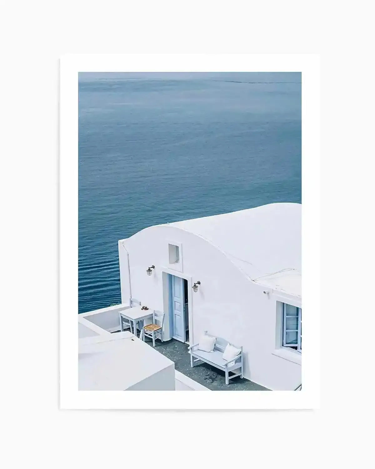 Santorini Blues | PT Art Print from Olive et Oriel where you can shop wallpaper and artworks online