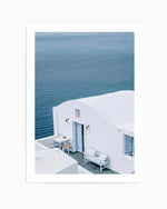 Santorini Blues | PT Art Print