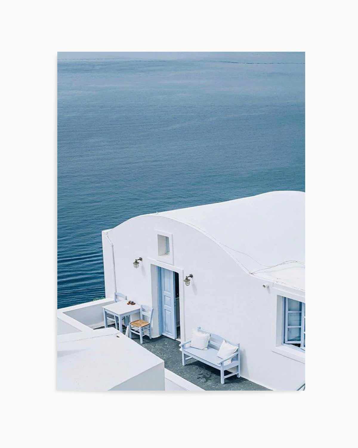 Santorini Blues | PT Art Print